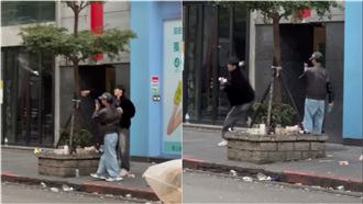 2男超跑巷狂砸酒瓶　網轟：自以為很帥