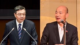 卓榮泰、韓國瑜。（組合圖／翻攝自卓榮泰、韓國瑜臉書）