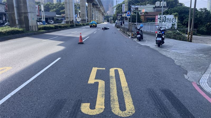 新/2機車追撞 女騎士頭部重創送醫不治