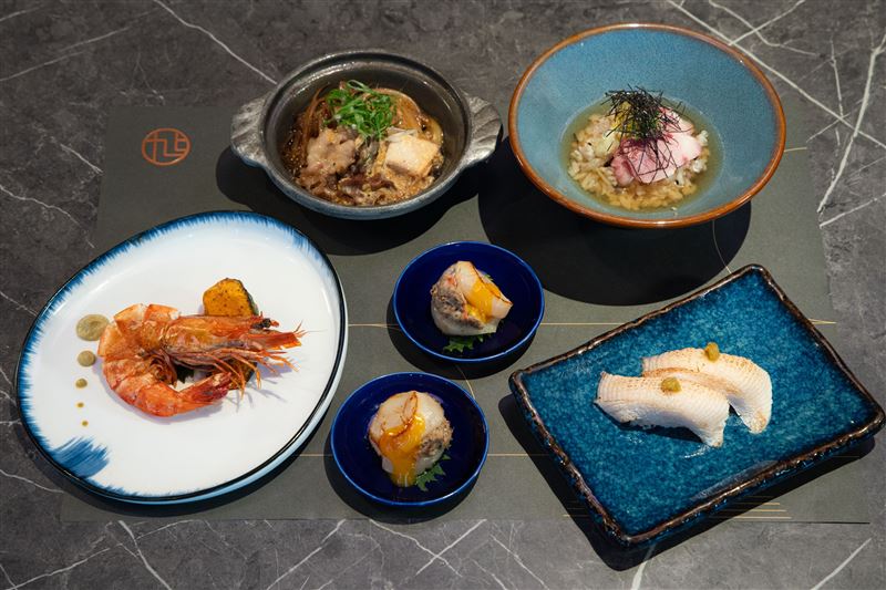 「旭集 和食集錦」,自12月15日至1月30日推出「冬織之宴」冬季限定精緻美饌。(圖/品牌業者提供)