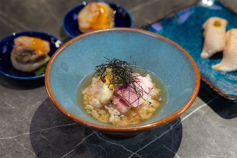 招福鰤魚湯泡飯。(圖/品牌業者提供)