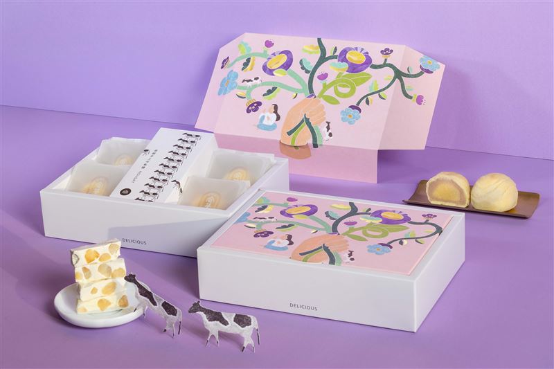 南港老爺行旅推出「芋見旅人」年節禮盒。(圖/飯店旅宿業者提供)