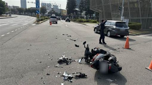 新／台中西屯汽機車對撞　騎士重創搶救亡