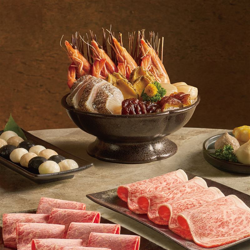 橘色涮涮屋門市海鮮盆。(圖/品牌業者提供)