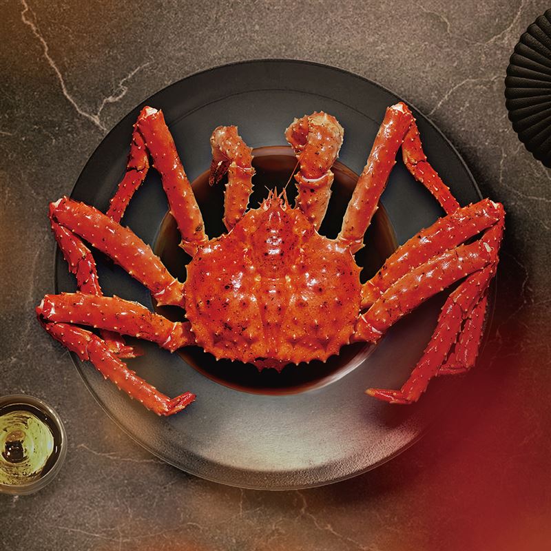 橘色涮涮屋鱈場蟹。(圖/品牌業者提供)