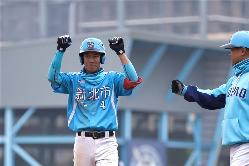 2025新北富邦U18棒球賽+新北市藍隊由穀保家商組成+隊長張乙安扛起中心棒次
