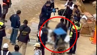 無名男趴鐵路工地水窪斷氣　驚悚現場曝光