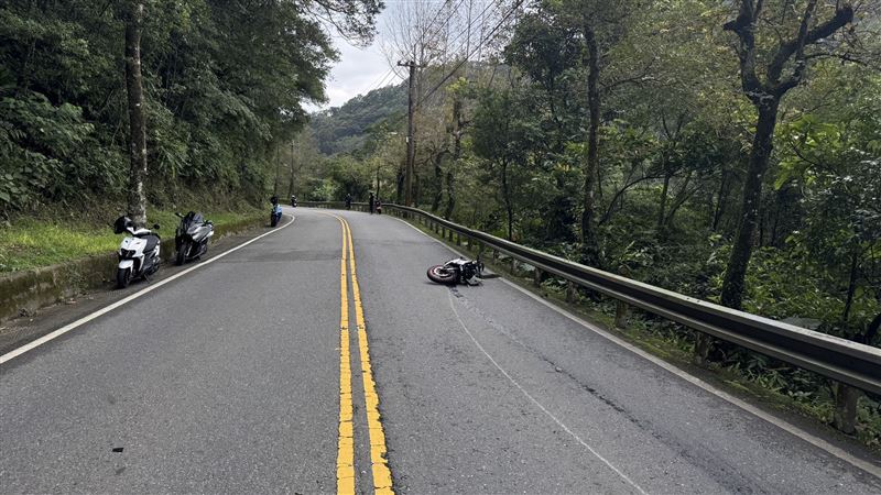重機犁田車禍現場。（圖／翻攝畫面）