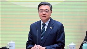 行政院長卓榮泰今（15）日下午舉行「捍衛憲政秩序」記者會。（圖／行政院提供）