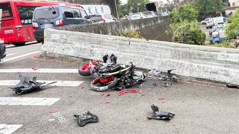 勤益男大生無照騎重機墜橋亡!校方證實了