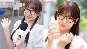 水川菜月為了怕有醜聞禁慾了三年多，不過來自下半身的強烈慾望，讓她決定辭退主播工作，出道成為AV女優。（圖／翻攝自Ｘ）