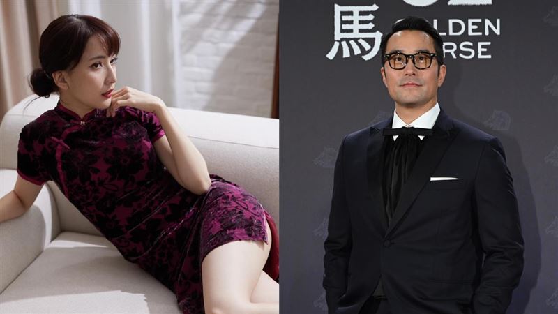 陳匡怡曾在臉書爆料表示張孝全曾追過她,引發不小話題。(圖/翻攝自陳匡怡臉書、金馬執委會提供)