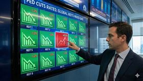 受美債殖利率震盪影響，近期13檔主要含REITs基金中，多達12檔週績效由紅翻黑。僅「凱基未來世代關鍵收息多重資產基金」憑藉鎖定AI資料中心、電塔與銀髮宅等利基型資產，成功逆勢突圍，近一週與近一月績效皆維持正報酬，奪下雙料冠軍，成為市場資金避風港。（AI製圖，模擬情境）