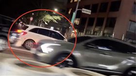 三寶,轎車,台灣大道,逆向,第一警分局,西區,台中（圖／翻攝自Threads @sun00525）