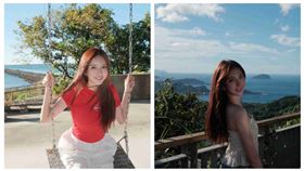 Dora暴瘦盪鞦韆。（圖／翻攝自IG @dodo.ra_h）