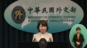 台灣日本關係協會副秘書長林郁慧在外交部記者會提醒國人注意暗黑打工（圖／翻攝自外交部YT）