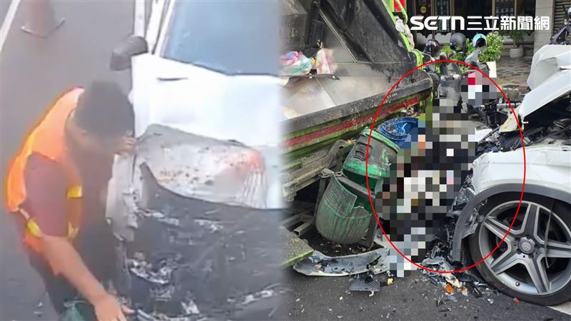 酒駕撞死清潔員「屍掛垃圾車」男友崩潰!