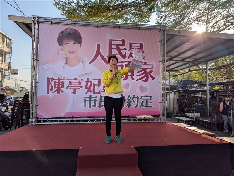 陳亭妃近日公布《陳亭妃與台南市民的約定書》。(圖/翻攝自陳亭妃臉書)