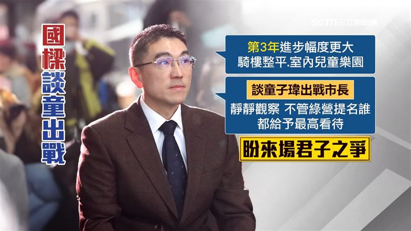 針對議長恐成為2026地方選舉的對手，現任基隆市長謝國樑表示，無論對手是誰，都希望能來場君子之爭