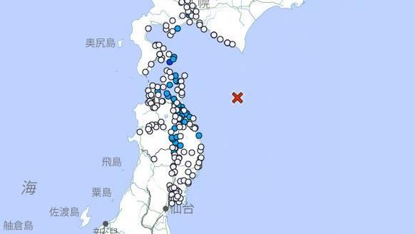 新/日本又狂搖 青森外海規模5.2極淺地震