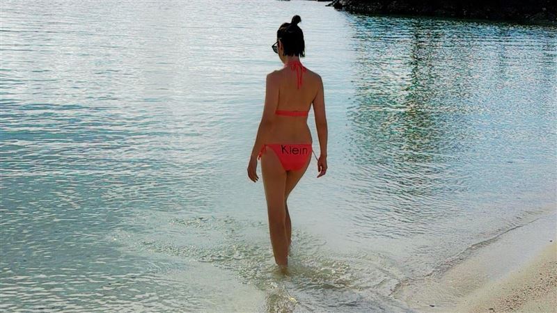 潘慧如帛琉與鯊魚共遊 驚人旅費曝光