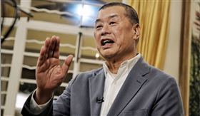 黎智英。香港《蘋果》舊照。（圖／翻攝畫面）