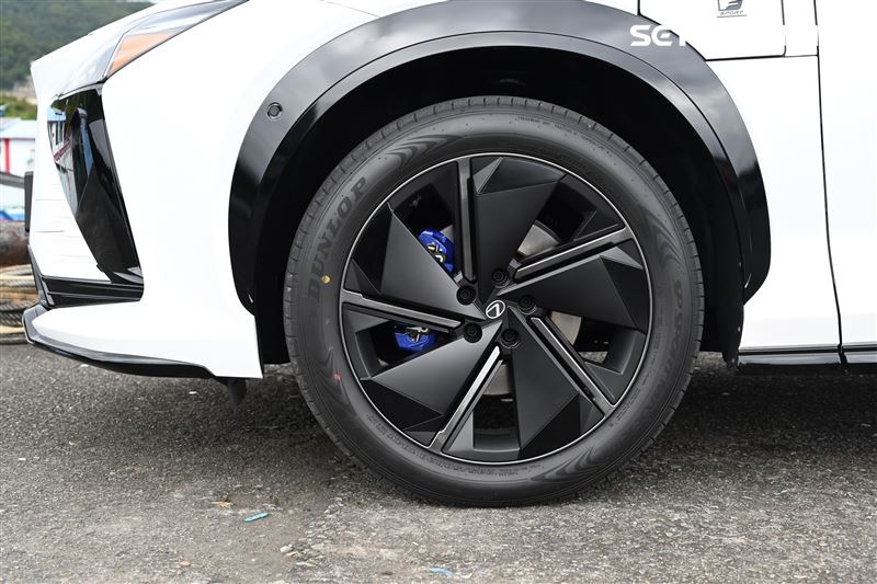 20吋鋁圈搭配Aero運動輪圈蓋。(記者鍾釗榛攝影)