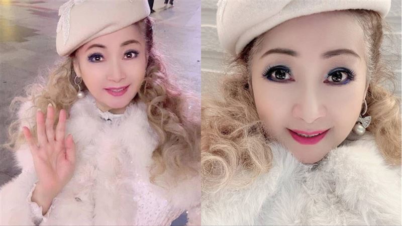 池秋美穿搭被說是「菜市場夫人」。(圖/翻攝自池秋美臉書)