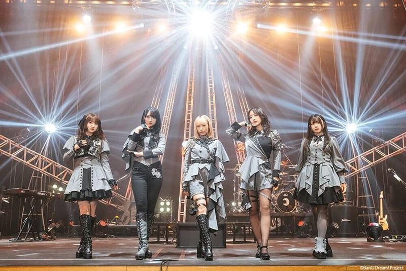 日本女子搖滾樂團Ave Mujica於14日晚間在東京國際論壇大樓舉行公演。(圖取自x.com/bang_dream_info)