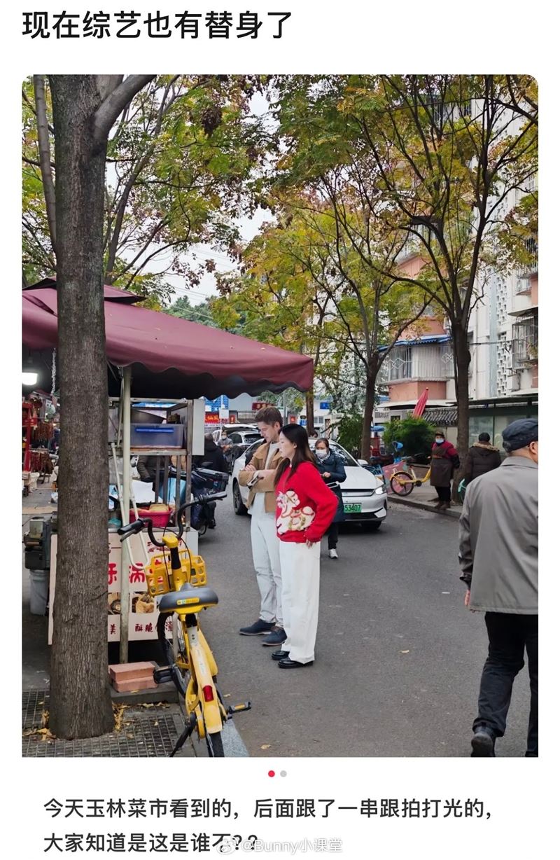 高圓圓錄製綜藝節目使用替身演員被酸。(圖/翻攝自微博)