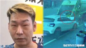 台南,賓士車,垃圾車,酒駕,男友,清潔員,酒測值,女友,鹽酥鴨,扒趴鴨,老闆