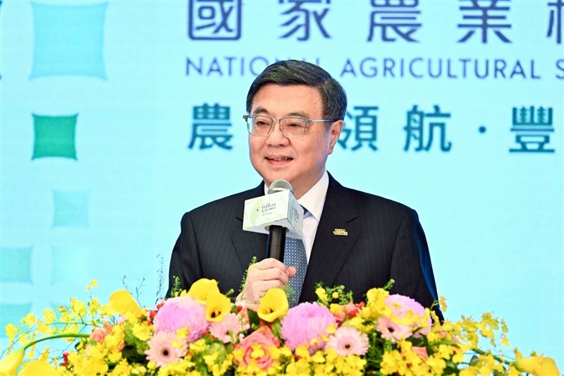 行政院長卓榮泰今(16)日出席農業部舉辦的「2025國家農業科學獎表揚典禮」。(圖/行政院提供)