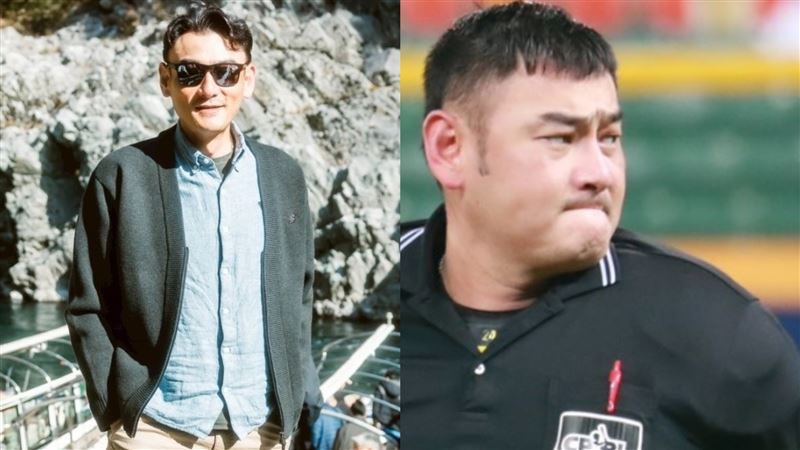 「中職最帥裁判」楊崇煇曬出減重成功的對比照,認了自己過去「作息比好球帶還亂」。(圖/翻攝自楊崇煇Threads)