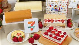 爆量草莓X儀式感甜點，7-ELEVEN《預購誌》獨家附贈特製叉子及湯匙。（圖／品牌業者提供）