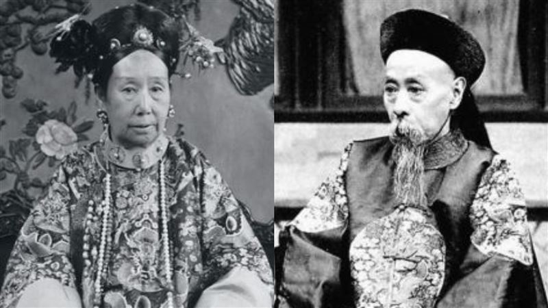 清朝亡了該怪誰？眾人痛罵慈禧（左），溥儀卻點名慶親王奕劻（右）才是關鍵。（圖／翻攝自維基百科）