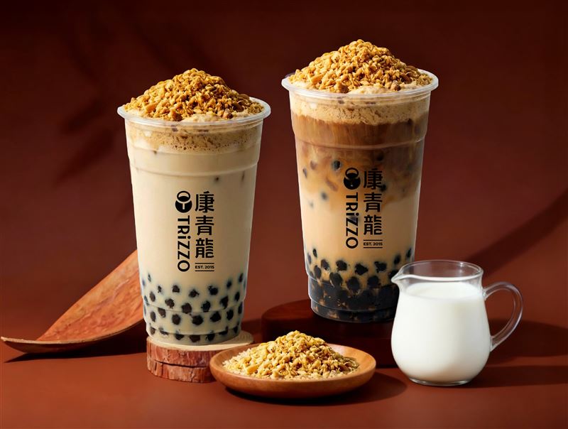 康青龍冬季限定「焙芽Q奶」系列新品。(圖／康青龍提供）