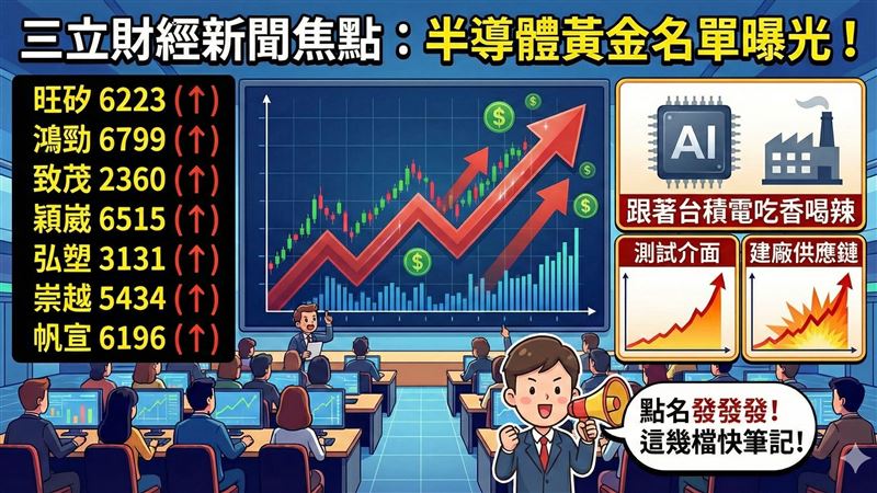 跟著台積電!這「7」檔發發發!