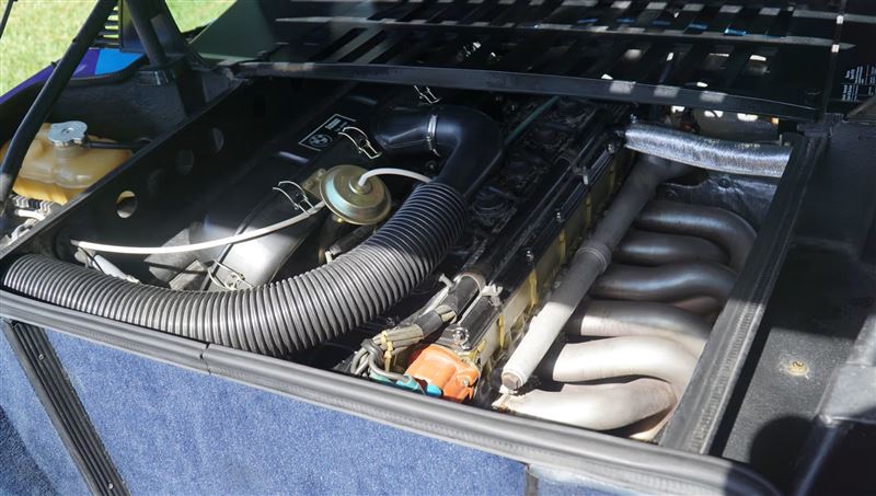 3.5升直六自然進氣引擎。（圖／翻攝Mecum網站）