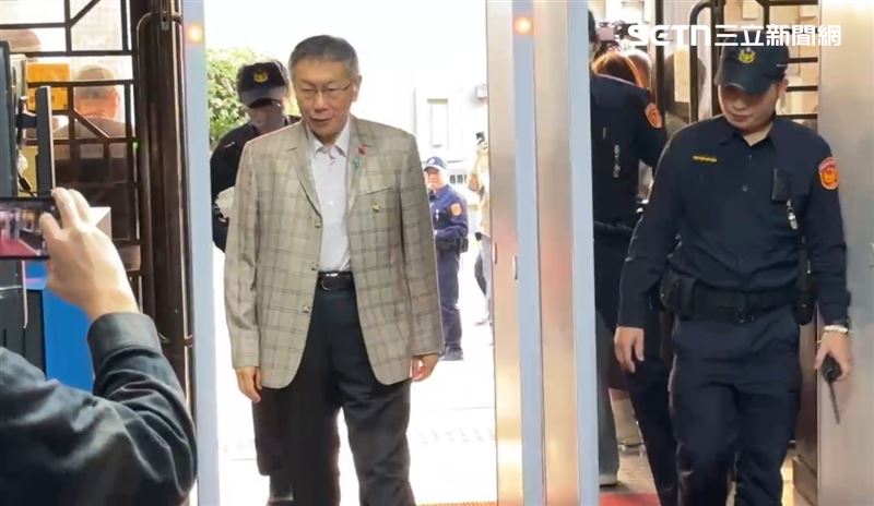 前民眾黨主席柯文哲。（圖／翻攝畫面）