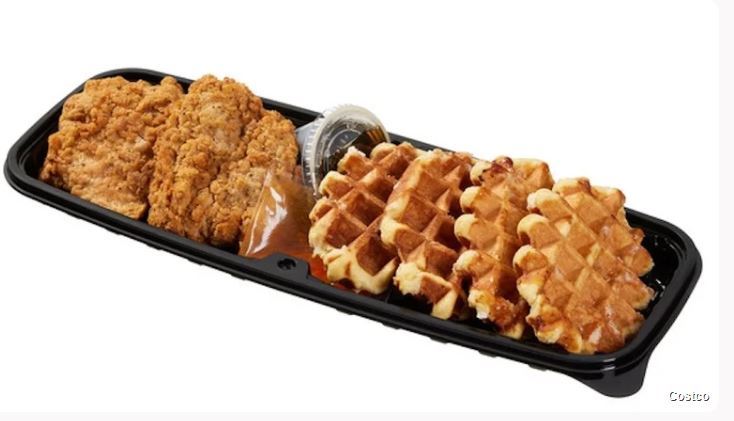 炸雞鬆餅組合。（圖／翻攝自好市多官網）