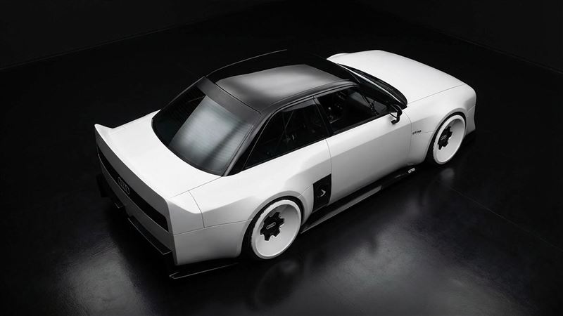 靈感接來自1980年代末橫掃美國賽車界的Audi quattro賽車。（圖／翻攝ooooiykyk網站）