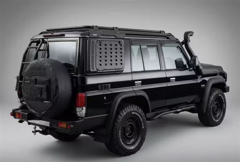 Toyota Land Cruiser 70改裝車結合實用與質感。（圖／翻攝PVS Automotive網站）