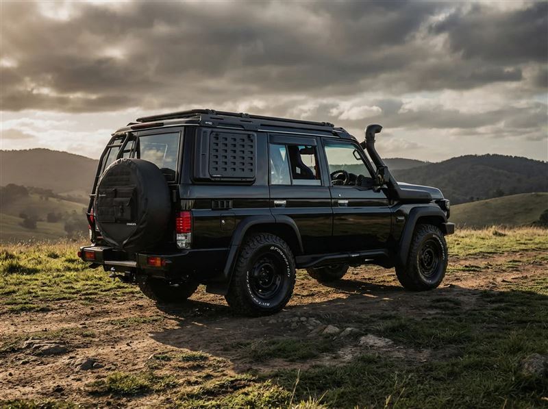 Toyota Land Cruiser 70改裝車。（圖／翻攝PVS Automotive網站）