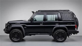 Toyota Land Cruiser 70改裝車。（圖／翻攝PVS Automotive網站）