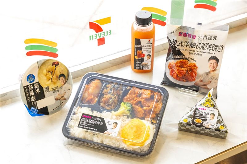 韓國直輸辣醬打造韓式經典美味。(圖／7-ELEVEN提供)