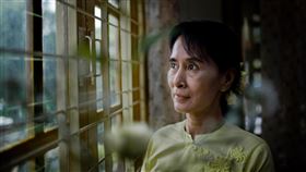 2021年軍事政變後，翁山蘇姬便一直被關押至今。（圖／翻攝畫面）