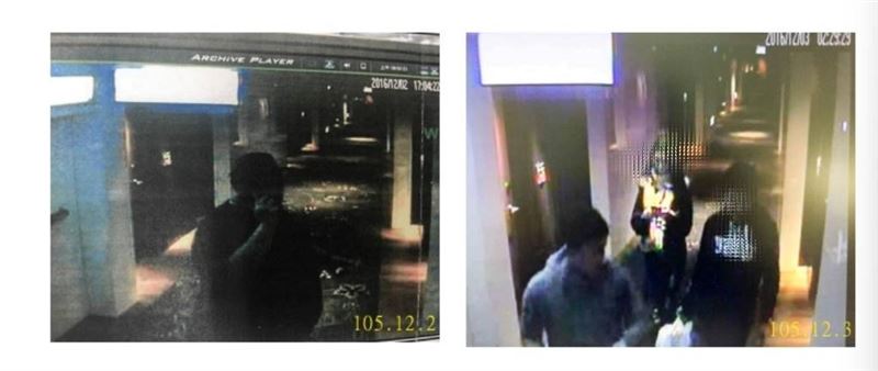 【W飯店毒趴命案1】美麗女嫩模被土豪哥朱家龍混毒灌酒，急救無效死亡震驚社會。圖為 W飯店監視器畫面。（圖／翻攝自《台北地檢署》官網）