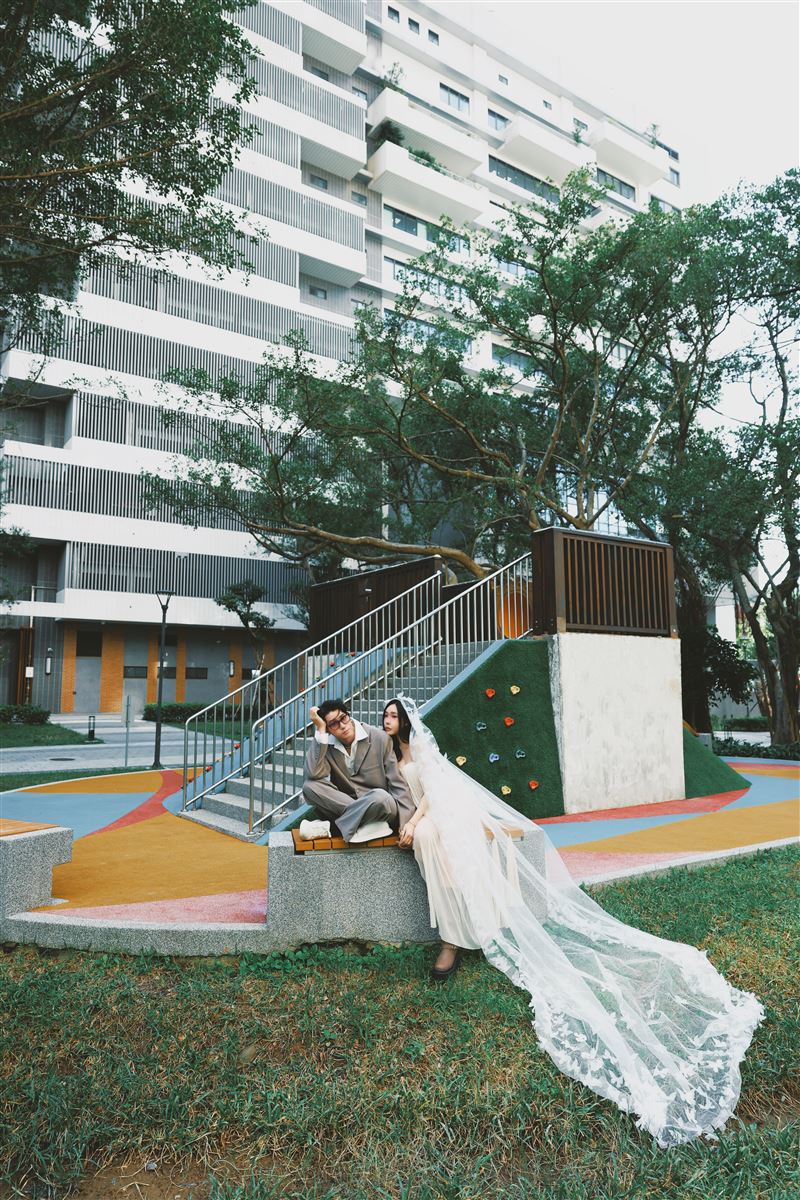 李玉璽與許允樂唯美婚紗照曝光。（圖／翻攝自許允樂IG）