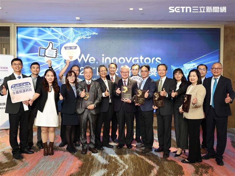 中山醫大暨附設醫院及其輔導的初創企業團隊，在國家新創獎獲得7項大獎肯定。（圖／中山醫學大學提供）