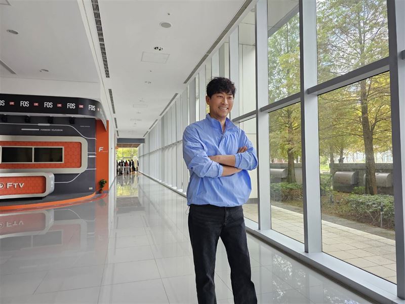 侯昌明很早就懂得投資理財。（圖／蔡維歆攝影）